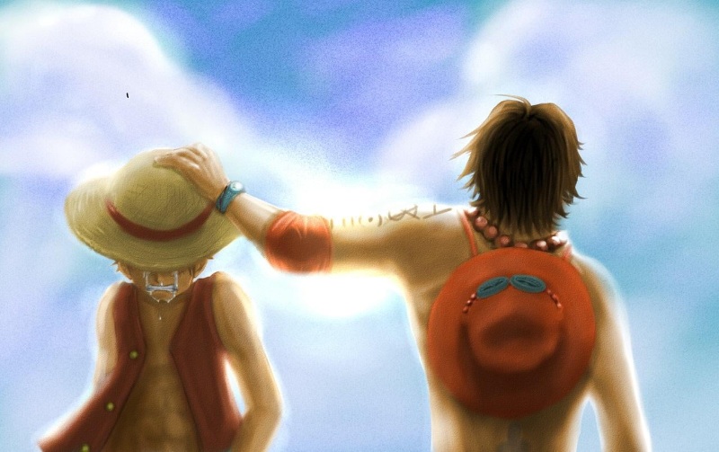 luffy and ace